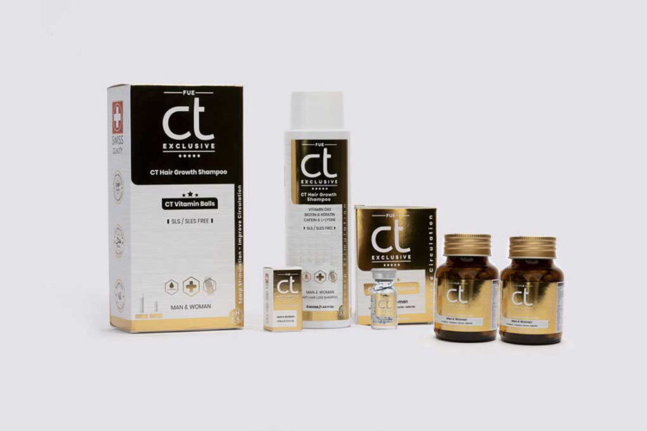 CT Exclusive 2 maanden kuur (2 supplements en 1 promotie shampoo)