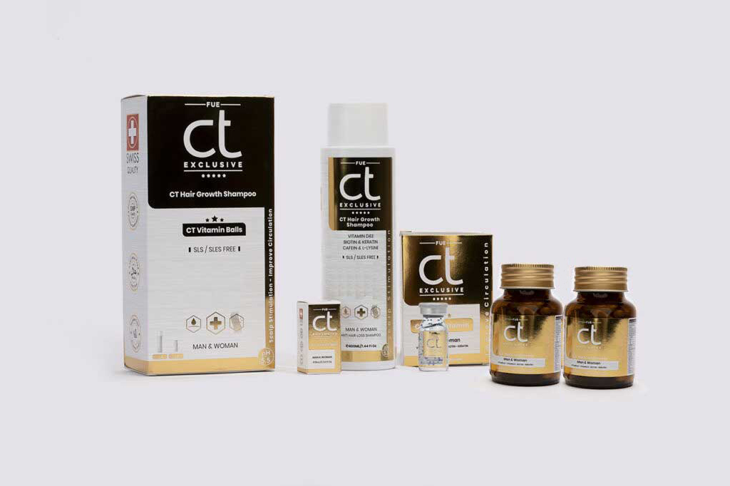 CT Exclusive 2 maanden kuur (2 supplements en 1 promotie shampoo)