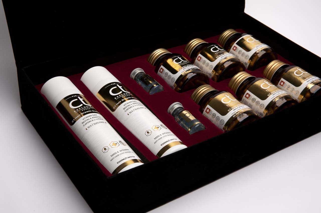 CT Exclusive 6 maanden kuur (6 supplements en 2 promotie shampoo's) - Afbeelding 2